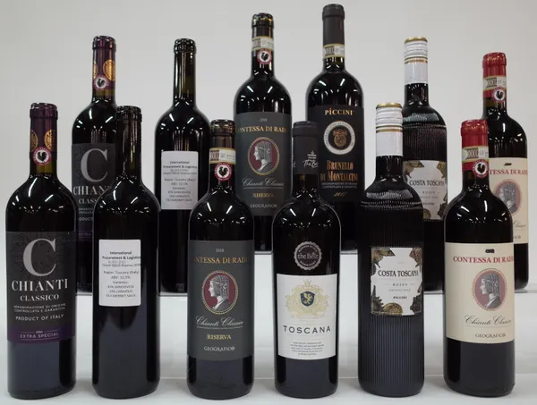 12 BOTTLES ITALIAN RED WINE