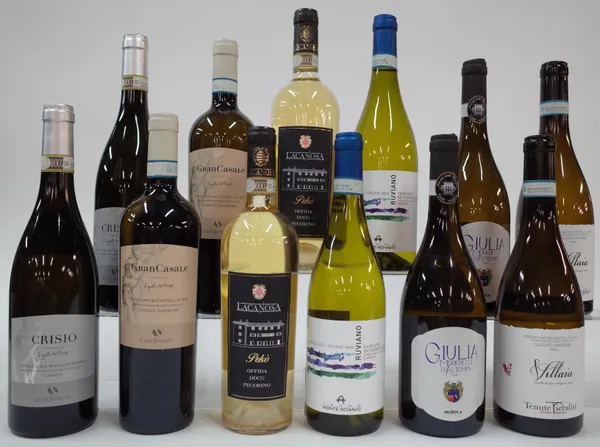 12 BOTTLES ITALIAN WHITE WINE