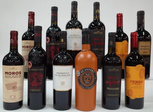 12 BOTTLES ITALIAN RED WINE