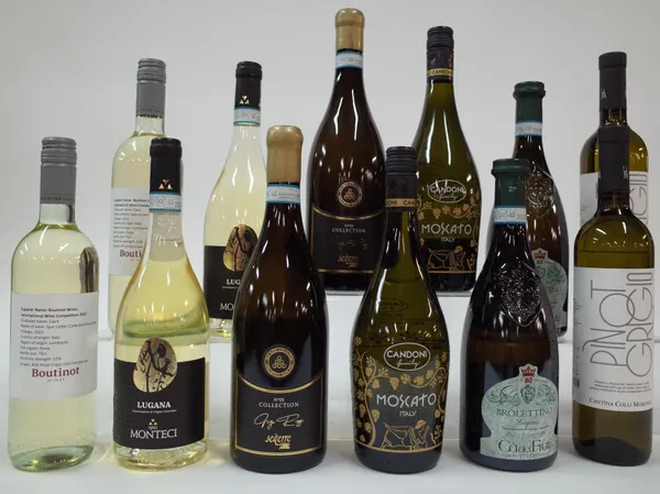 12 BOTTLES ITALIAN WHITE WINE