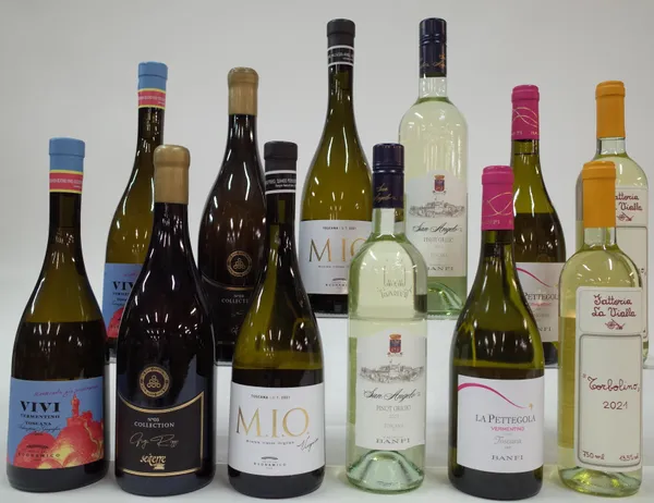 12 BOTTLES ITALIAN WHITE WINE