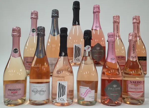 12 BOTTLES PROSECCO ROSÉ