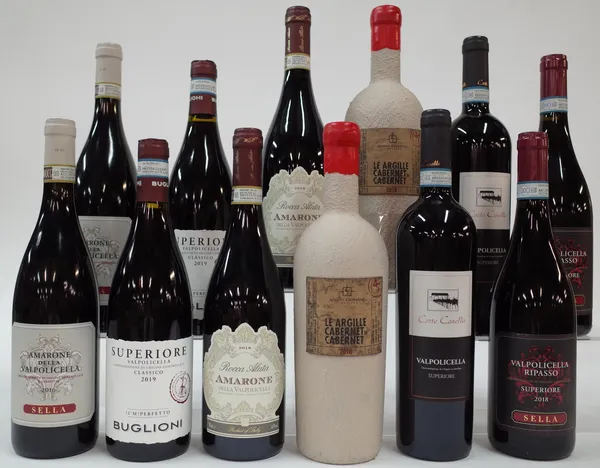 12 BOTTLES ITALIAN RED WINE