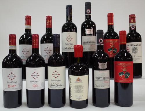 12 BOTTLES ITALIAN RED WINE