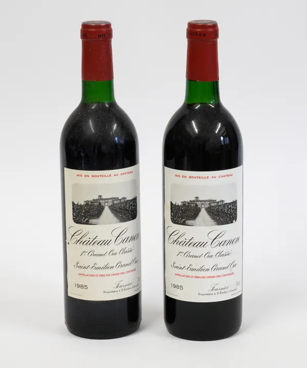 TWO BOTTLES OF CHATEAU CANON 1ST CRU CLASSE 1985 (2)