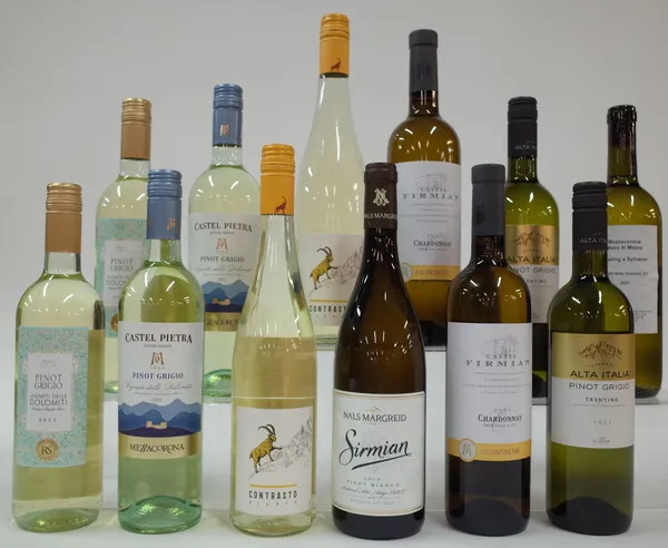 12 BOTTLES ITALIAN WHITE WINE