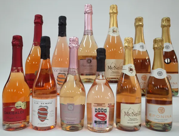 12 BOTTLES ROSÉ SPARKLING WINE