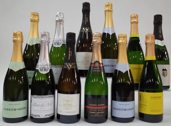 12 BOTTLES ENGLISH SPARKLING WINE