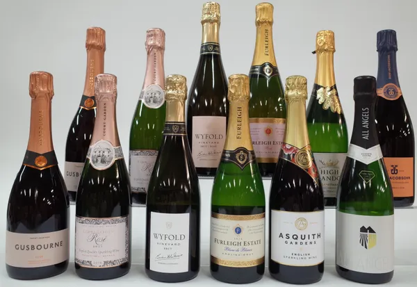 12 BOTTLES ENGLISH SPARKLING WINE