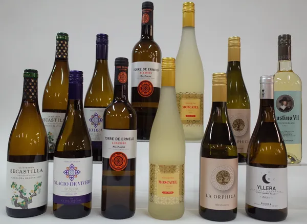 12 BOTTLES SPANISH WHITE WINE