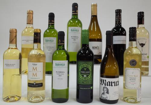 10 BOTTLES SPANISH WHITE AND 2 RED WINE