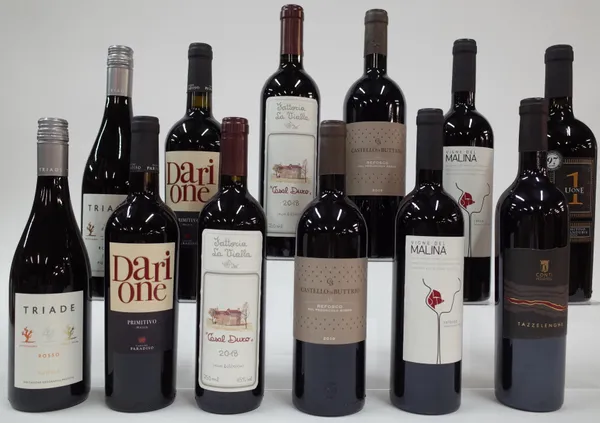 12 BOTTLES ITALIAN RED WINE