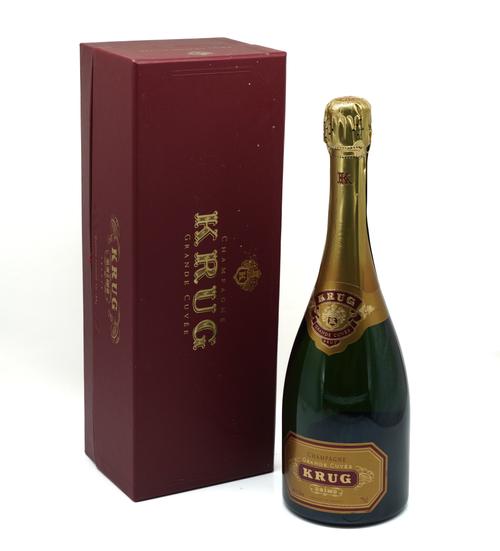 ONE BOTTLE OF KRUG GRANDE CUVEE CHAMPAGNE