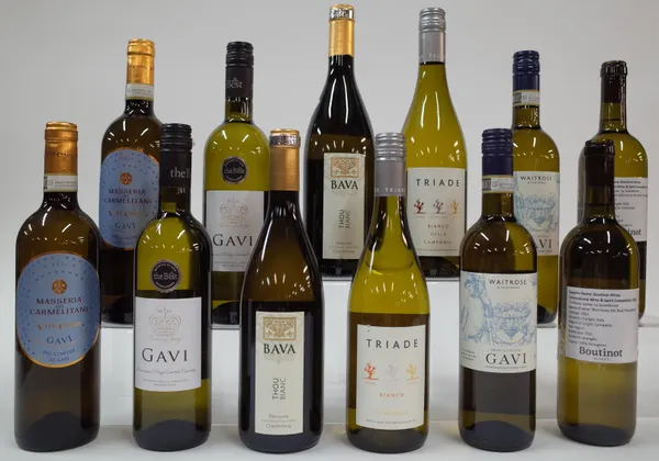 12 BOTTLES ITALIAN WHITE WINE