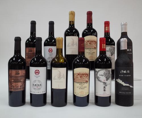 12 BOTTLES CHINESE RED WINE