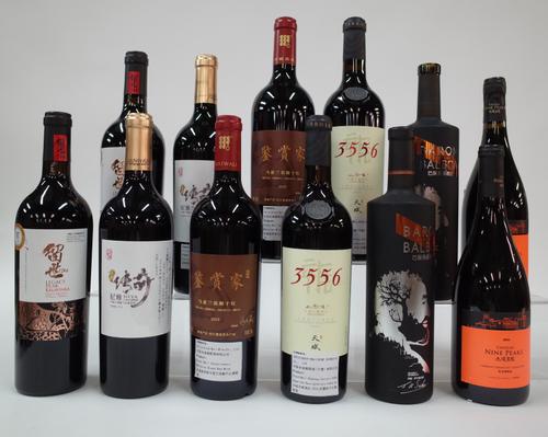 12 BOTTLES CHINESE RED WINE