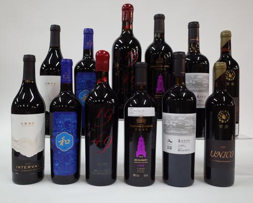 12 BOTTLES CHINESE RED WINE