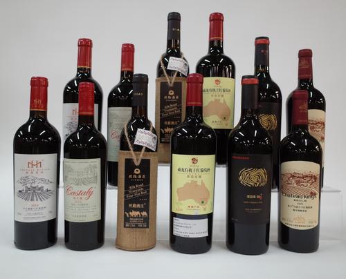 12 BOTTLES CHINESE RED WINE