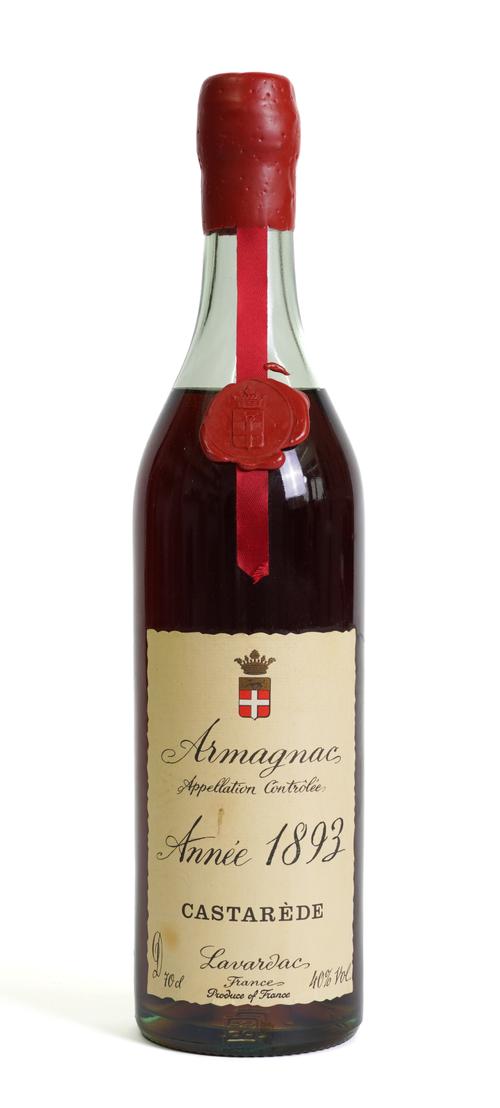 A BOTTLE OF CASTAREDE ARMAGNAC 1893