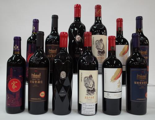 12 BOTTLES CHINESE RED WINE