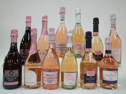 12 BOTTLES ROSÉ PROSECCO