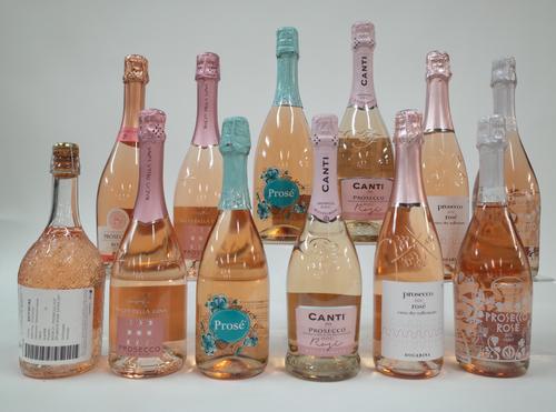 12 BOTTLES ITALIAN ROSÉ SPARKLING WINE