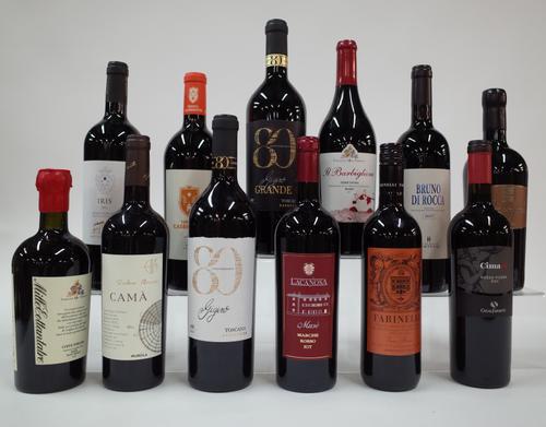 12 BOTTLES ITALIAN RED WINE