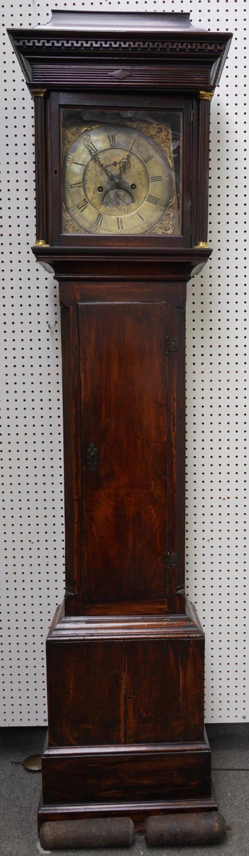 THOMAS BEST, ILMINSTER: A MAHOGANY LONGCASE CLOCK