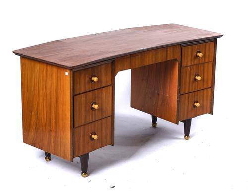 HEAL’S; A MID-20TH CENTURY WALNUT WRITING DESK