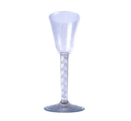 AN AIRTWIST WINE GLASS