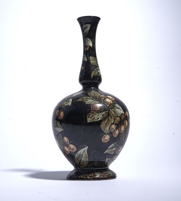 A DOULTON FAIENCE VASE BY FRANCES M. LINNELL