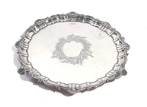 A SILVER SALVER