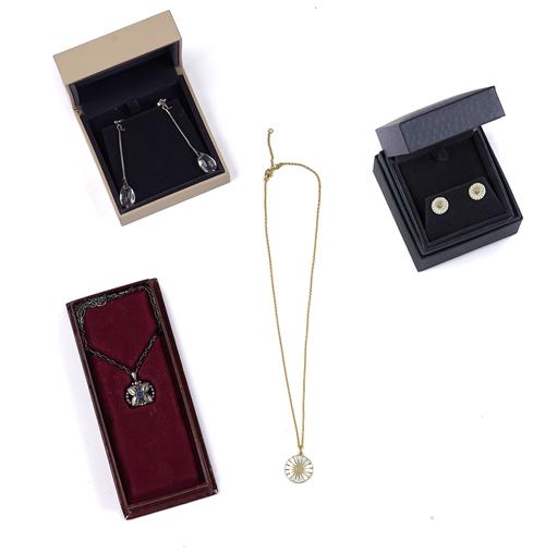 FOUR ITEMS OF GEORG JENSEN JEWELLERY (4)