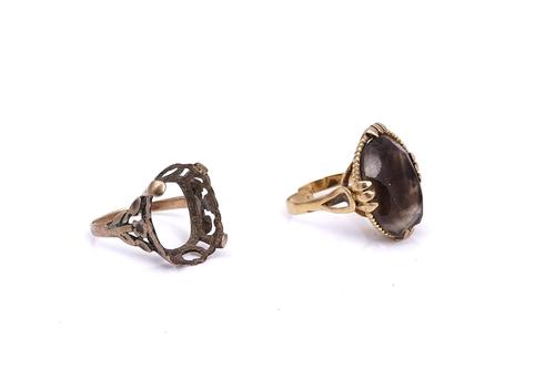 TWO GOLD RINGS (2)