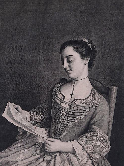 JEAN DAULLE (FRENCH, 1703-1763) AND SIMON FRANCOIS RAVENET (FRENCH, 1706-1774) AFTER JEAN-ETIENNE LIOTARD