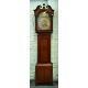 A GEORGE III OAK LONGCASE CLOCK