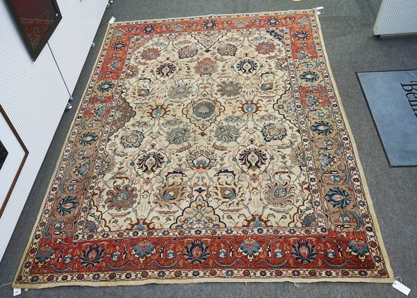 A TABRIZ CARPET, PERSIAN