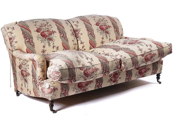 IN THE MANNER OF GEORGE SMITH; A DOUBLE HUMP-BACK SOFA