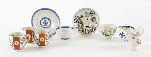 A GROUP OF ENGLISH PORCELAIN