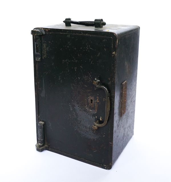 JOHN TANN LTD: A CAST IRON FLOOR SAFE