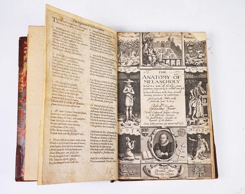 [BURTON, Robert (1577-1640)]. The Anatomy of Melancholy.