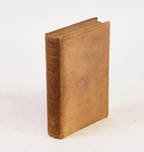 DARWIN, Charles (1809-82) & Francis DARWIN (1848-1925, editor). The Foundations of the Origin of Species.
