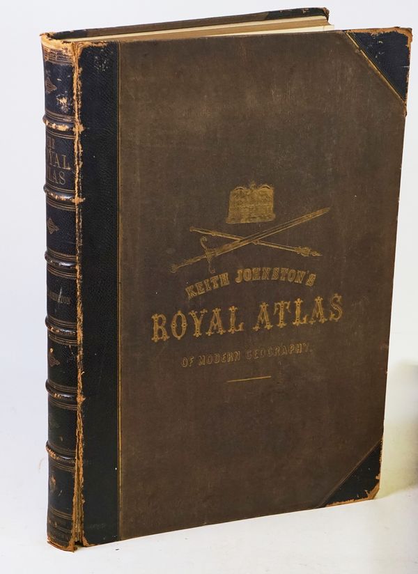 JOHNSTON, Alexander Keith (1804-71). The Royal Atlas of Modern Geography. [etc.]
