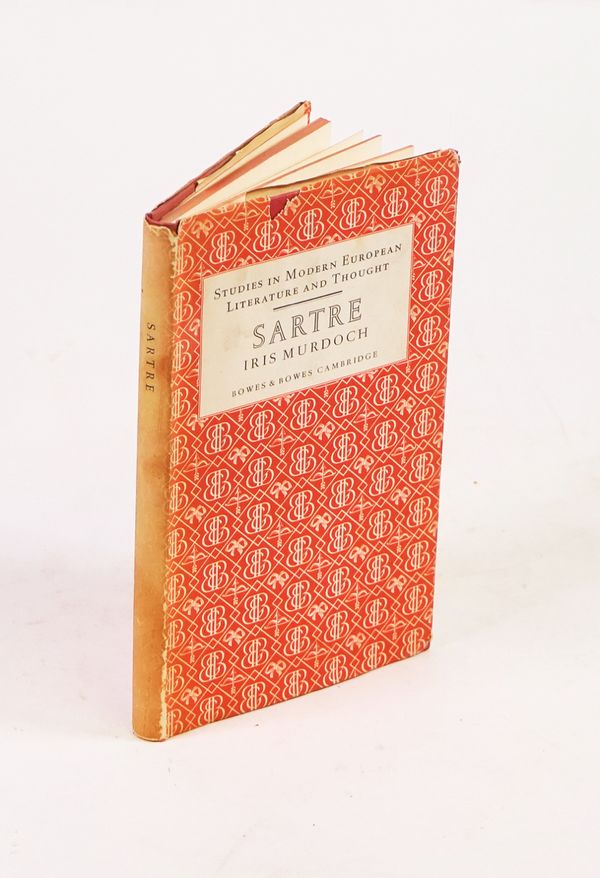 MURDOCH, Iris (1919-99). Sartre. Romantic Rationalist. [etc.]