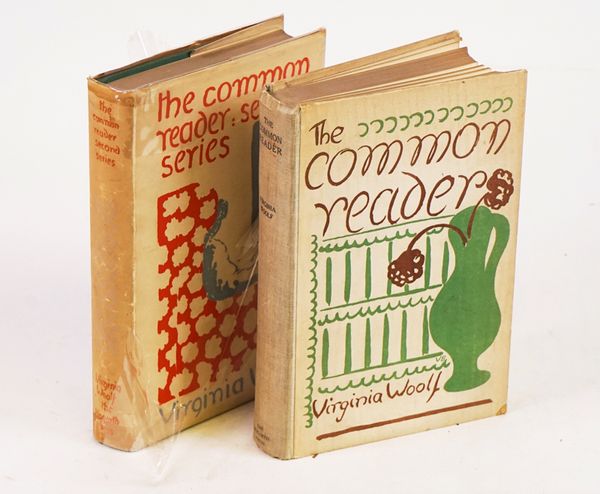 WOOLF, Virginia (1882-1941). The Common Reader. [etc.]