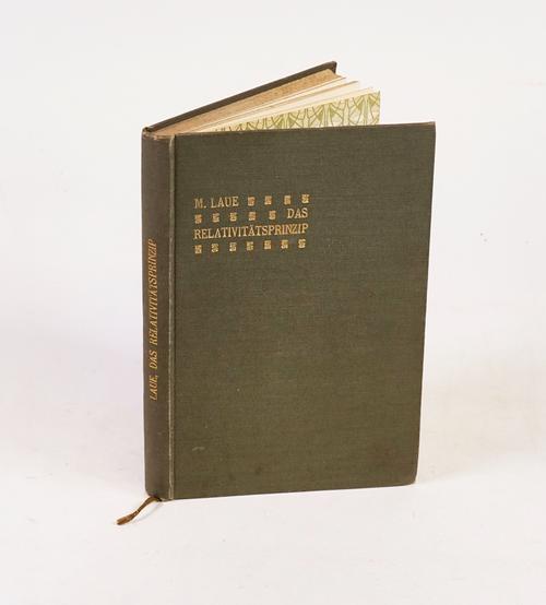 LAUE, Max von (1876-1963). Das Relativitatsprinzip.