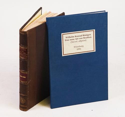 RONTGEN, Wilhelm Conrad (1845-1923). Ueber eine neue Art von Strahlen. [etc.]