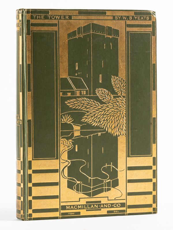 YEATS, W. B. (1865-1939). The Tower, London, 1928, 8vo, original green pictorial cloth gilt. A FINE BRIGHT COPY OF THE FIRST EDITION.
