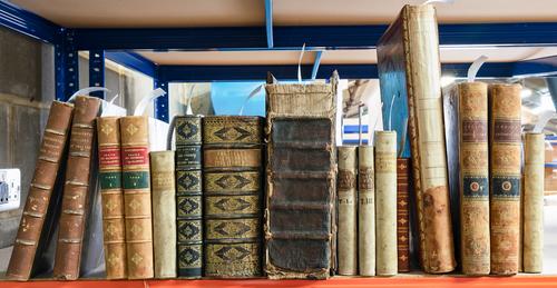 MISCELLANY - EPICTETUS (c. 50-c.135 AD). Enchiridium una cum cebetis Thebani tabula, Delft, 1723, 8vo, engraved title and folding plate, contemporary armorial vellum gilt. With 13 other very miscellaneous works in 16 vols. Sold not subject to return. (17)