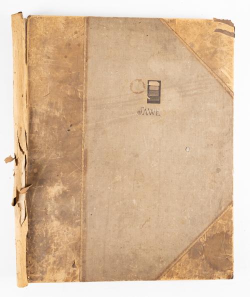 LAFFAN, William Mackay (1848-1909).  Engravings on Wood by Members of the Society of American Wood-Engravers, New York, 1887, folio, 7 plates only (of 25), unbound, as issued, in original half roan portfolio. NO. 2 OF 112 COPIES, signed by the publisher.